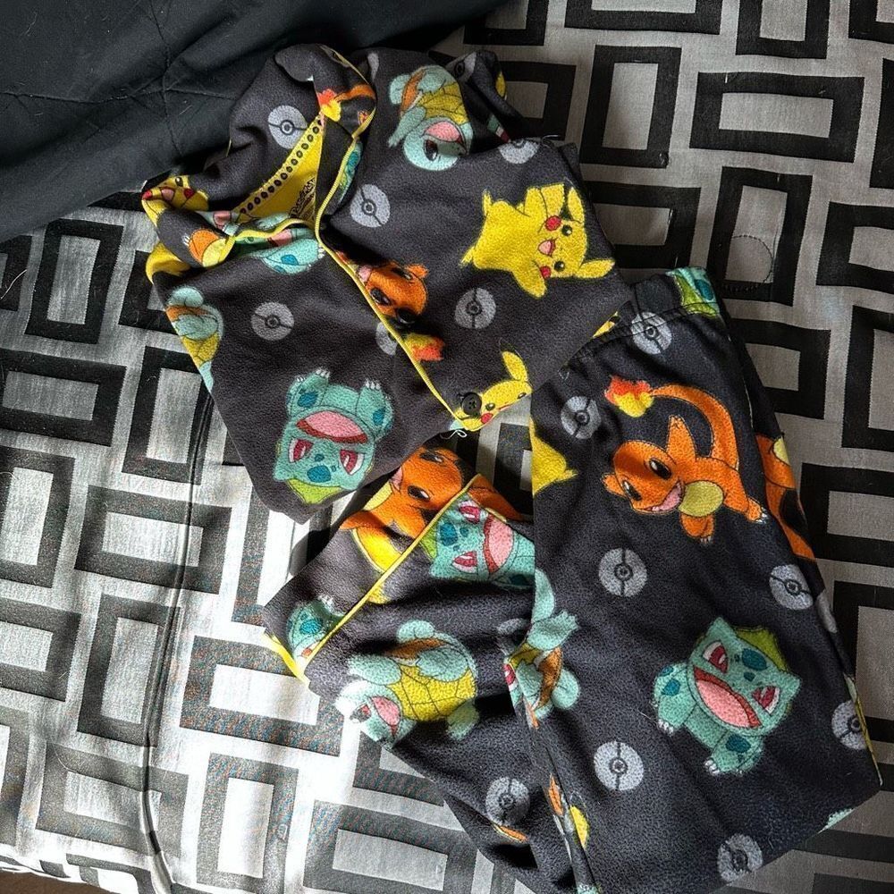 Pokémon boys 2pc Pj set